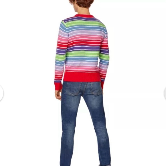 ADULT Chucky Plus Size Sweater/Size XXLarge - Picture 2 of 12